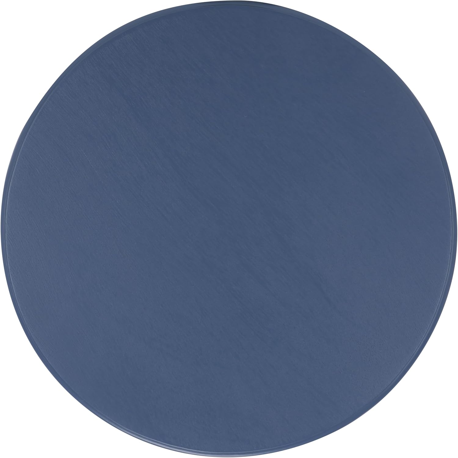SAFAVIEH Home Collection – Mary Blue Accent Table, Round Pedestal Side Table, Curved Cabriole-Leg Design (AMH5711H)