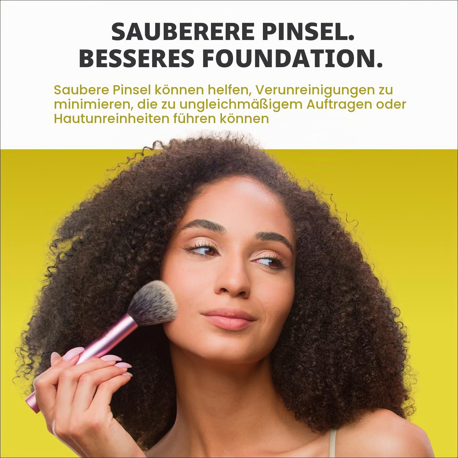 Cinema Secrets Original Make-up-Pinsel-Reinigungslösung, professioneller Reiniger für Make-up-Pinsel, schnell trocknend, spülfreie Formel, entfernt hartnäckiges, wasserfestes Make-up, Zitrone (946.4