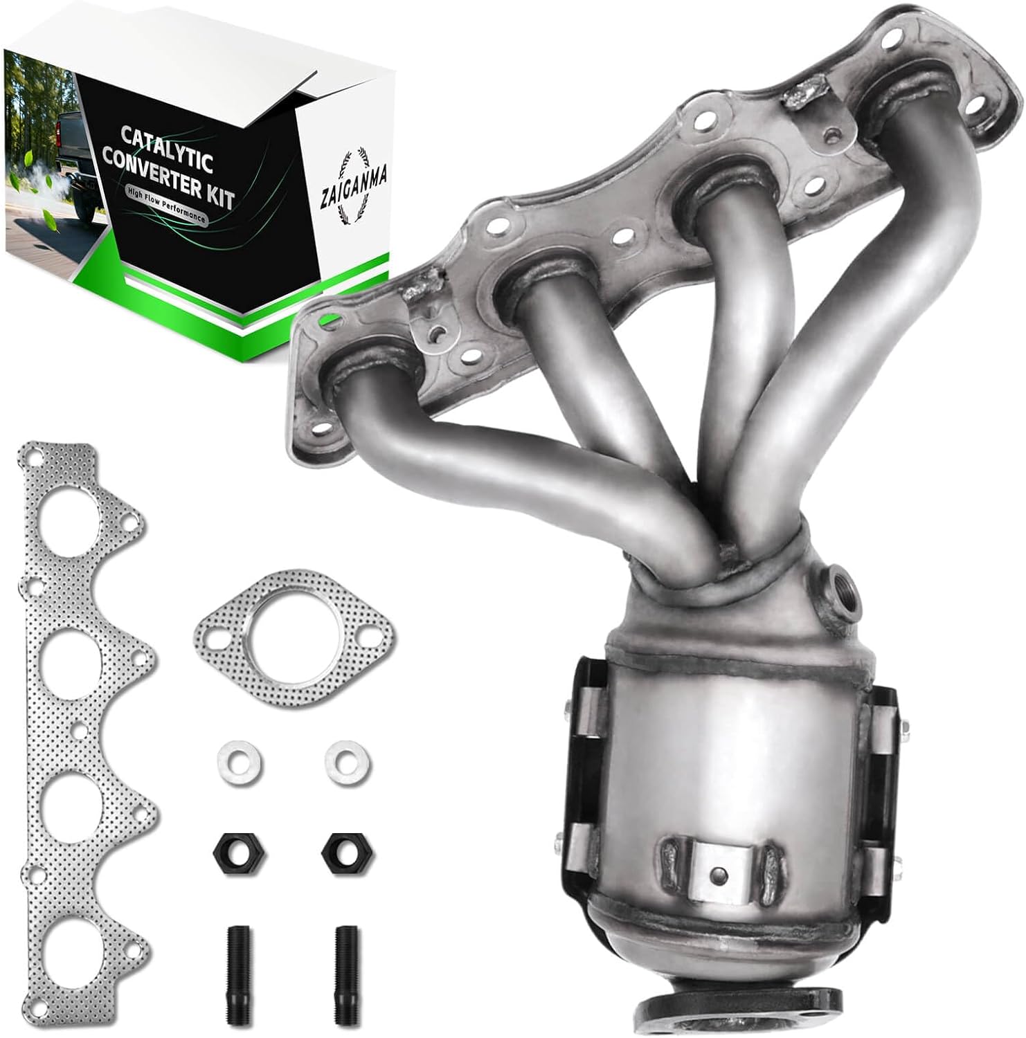 ZAIGANMA Catalytic Converter Direct-Fit for 2012–2017 Hyundai & Kia 1.6L