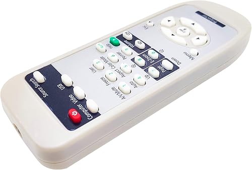 Miniatura 3 de 1515068 Control remoto para proyector Epson EB-X9, EH-TW420, EH-TW450, EX31, EX3200, EX51, EX5200, EX71, EX7200, PowerLite 12201260 79 Home Cinema