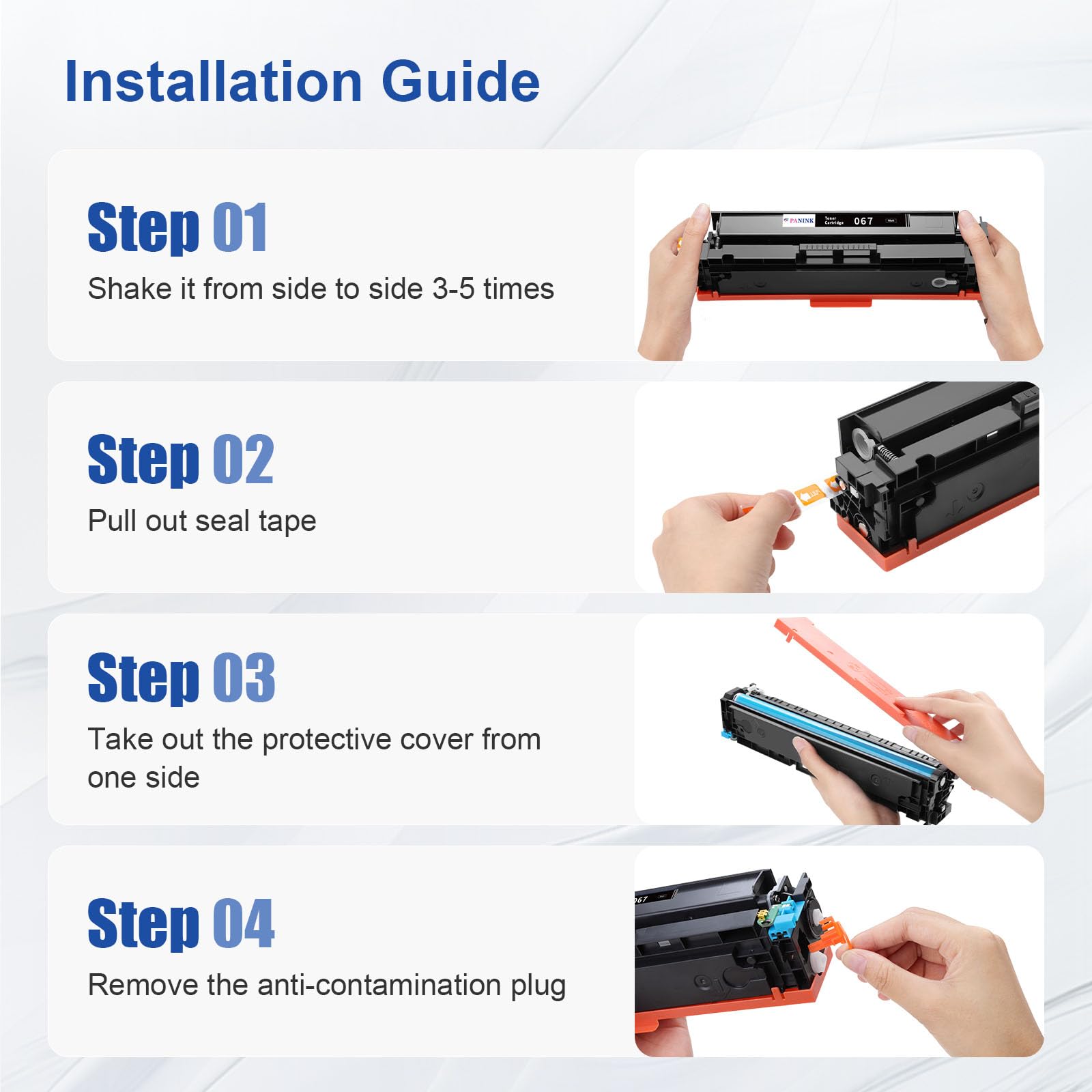 Amazon.co.jp: PANINK 067互換トナーカートリッジ Canon 067