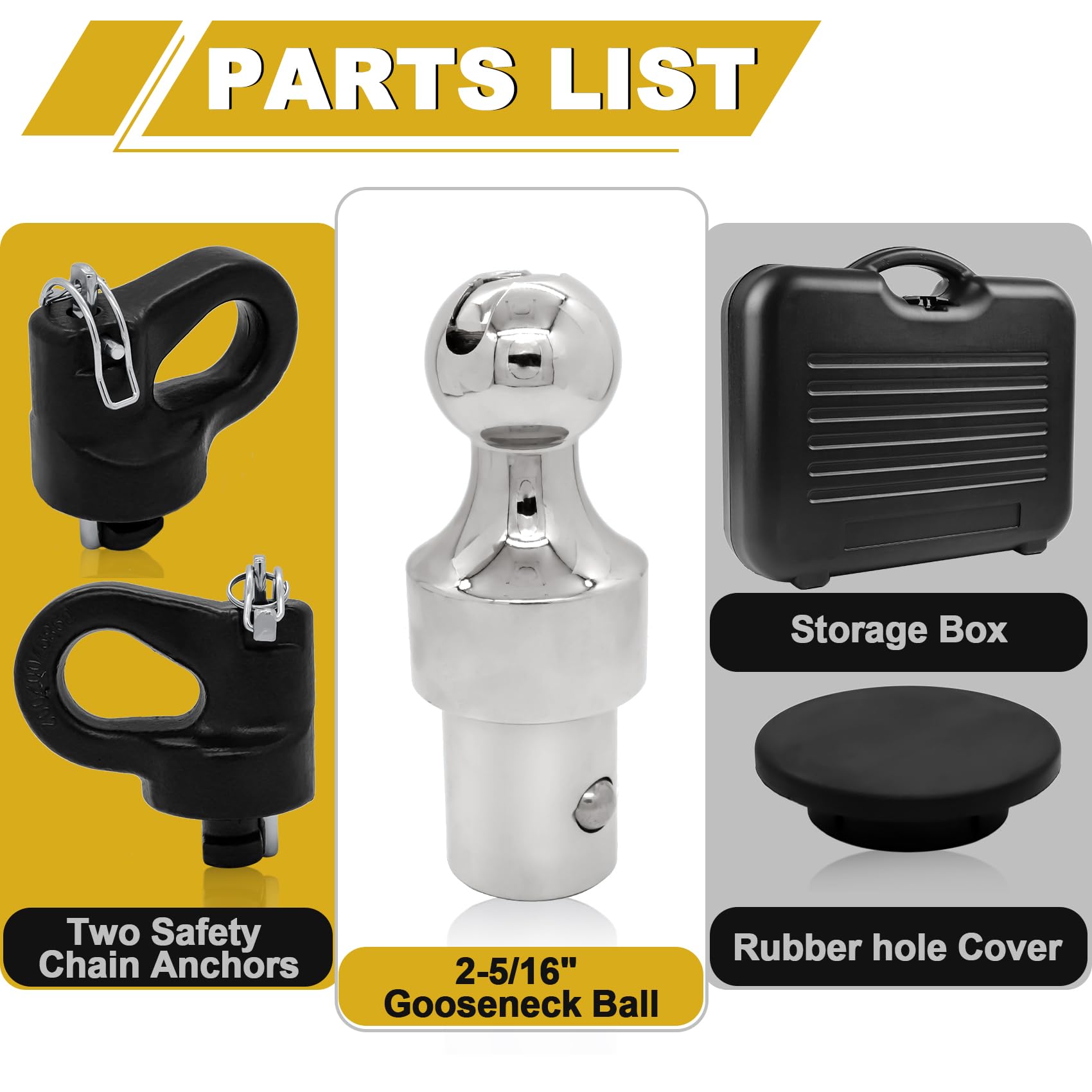 60692 Kit de Enganche de Cuello de Cisne con Sistema de Disco