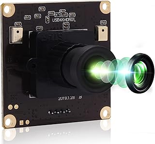 ELP 4K Webcam with Microphone,Ultra HD IMX317 Sensor Web Camera,Plug and Play,Streaming 30 FPS USB Camera Module for Desktop & Laptop Windows,Linux, Mac OS,2160P UHD Mini USB Web Conference Camera