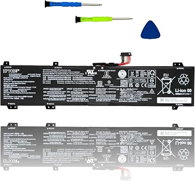 L22D4PC2 Laptop Battery 80Wh Compatible with Lenovo Legion Slim 5-16APH8 5-16IRH8 5-16AHP9 5-16ARP9 / LOQ 16APH8 / LOQ 16IRH8 Series L22B4PC2 L22M4PC2 L22C4PC2 SB11K38742 5B11K38744 5B11N45432