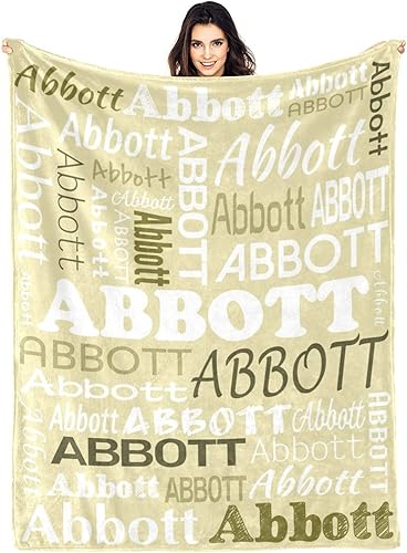 Miniatura 75 de Mantas de monograma personalizadas con nombres, manta personalizada para bebés niñas, manta de envolver con inicial, regalos personalizados