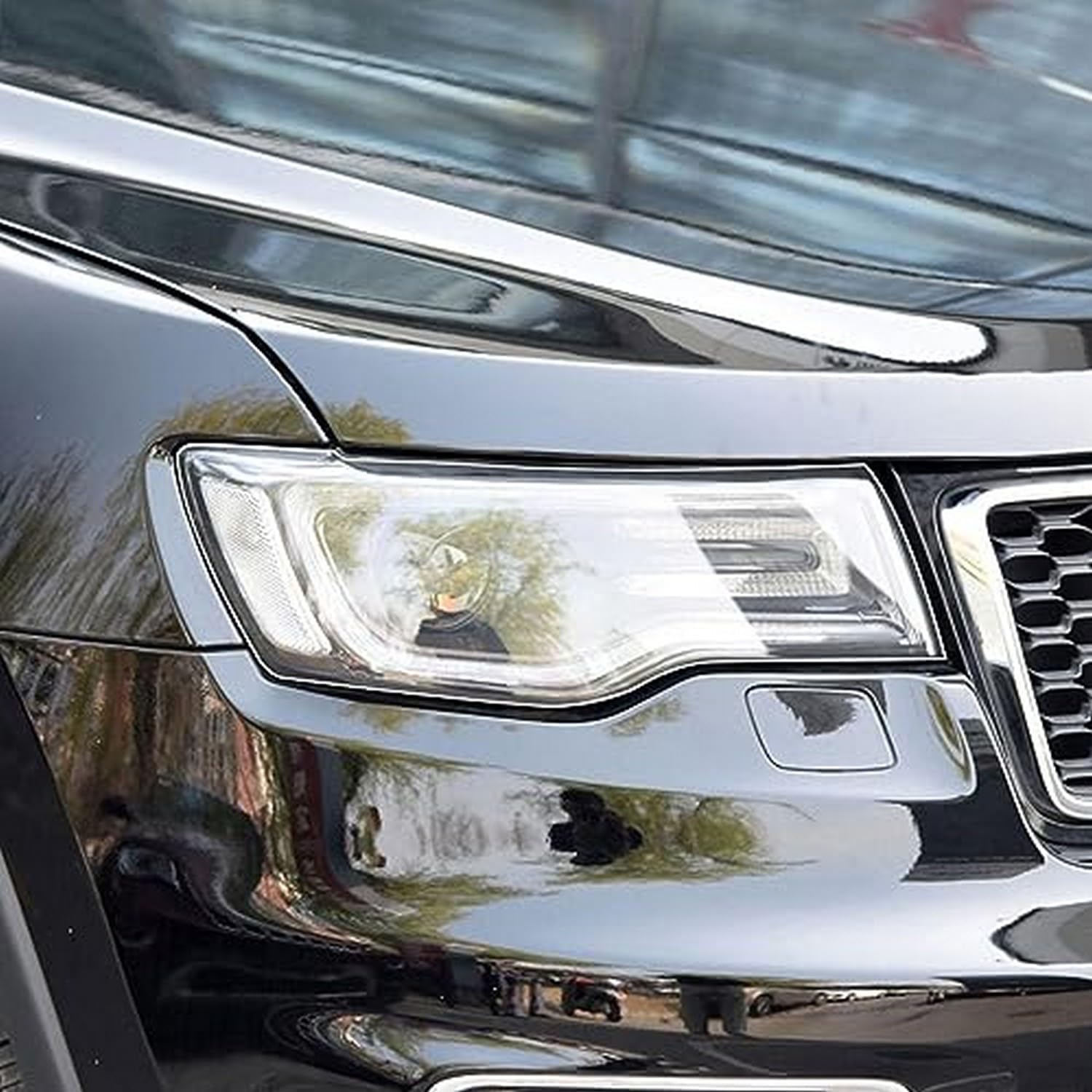 Film de protection de phare anti-rayures en TPU pour votre Jeep Grand Cherokee WK2