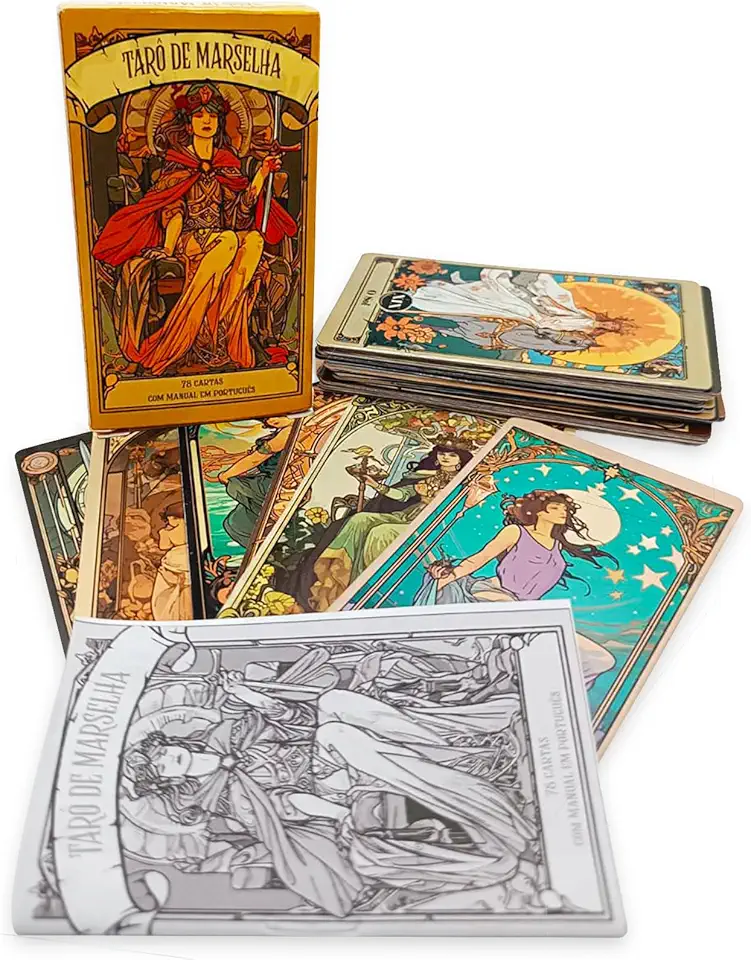 Flash, Tarô de Marselha 78 Cartas Com Manual em Português