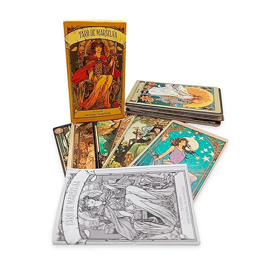 Flash, Tarô de Marselha 78 Cartas Com Manual em Português