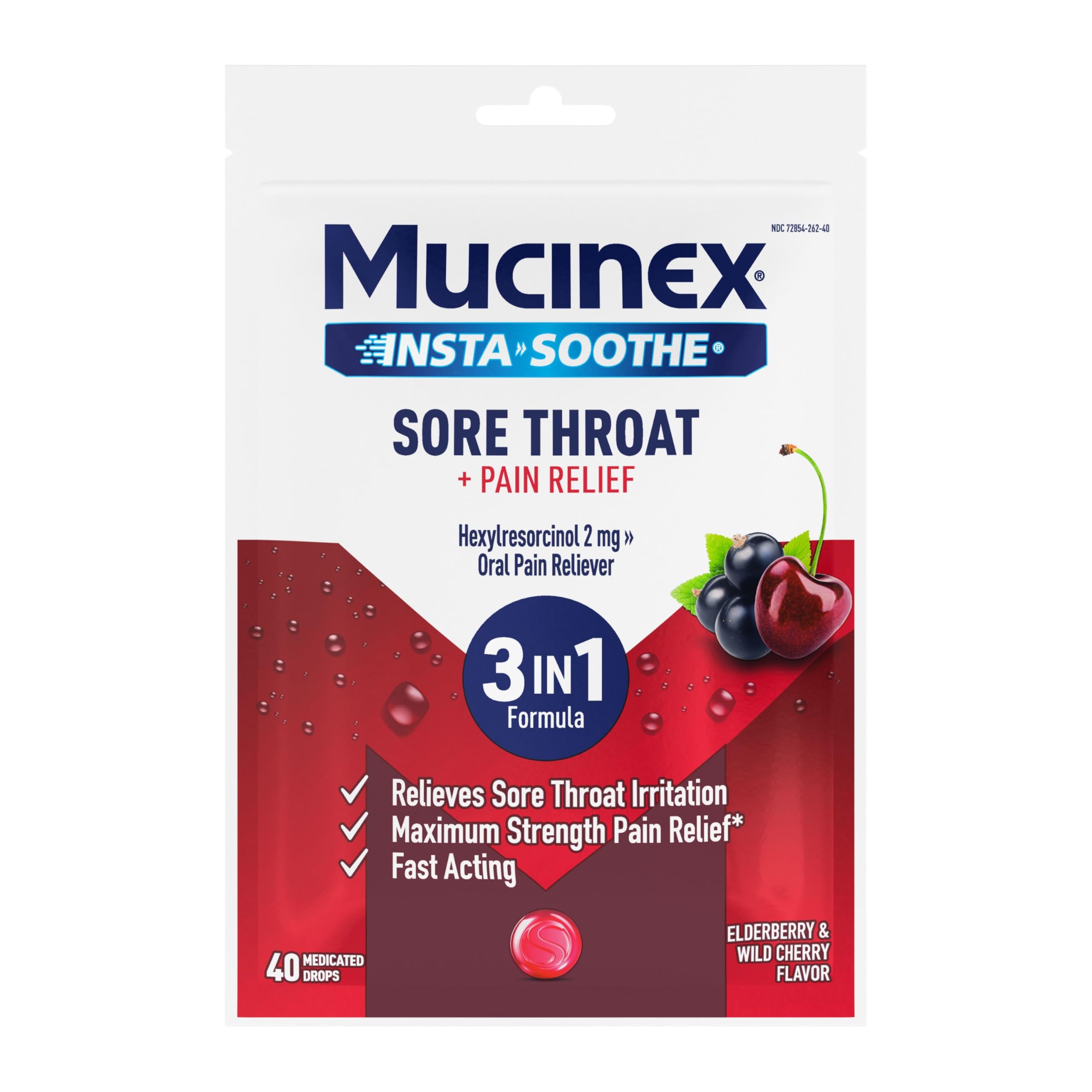Mucinex Instasoothe Sore Throat Relief, Honey & Echinacea Flavor, 40 Drops — Amazon image 17