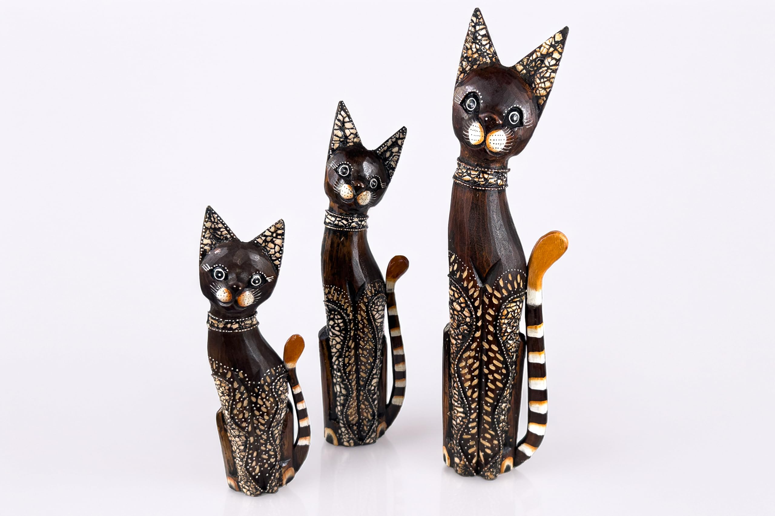 Katze MAUTZ großes 3-er Set in den Größen 40, 50 und 60 cm