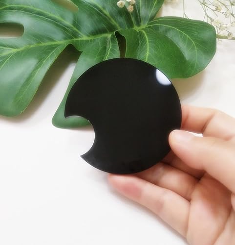 Juego de 10 posavasos acrílicos para automóvil, decoración de vaso acrílico en blanco para bricolaje, posavasos para automóvil, cocina, sala de