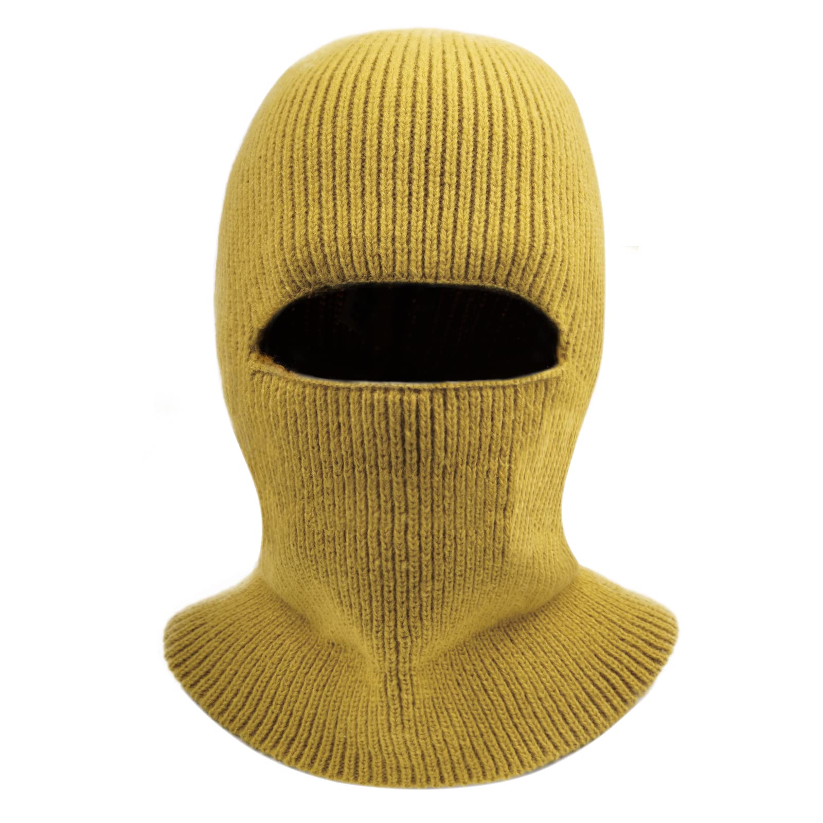 CLAPEBalaclava Ski Mask Warm Face Mask for Cold Weather Balaclava Knitted Cap Mens 2-in-1 Hat Snow Mask Neck Warmer Hood