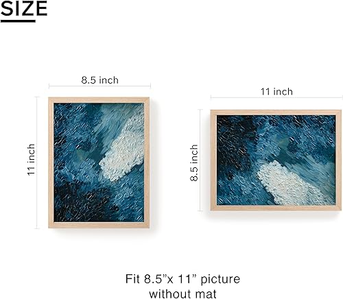 Vista 119 de Marco de fotos de 5 x 7, marco de 5 x 7 pulgadas, marco de 4 x 6 pulgadas, acabado de chapa de madera, marco de fotos de 5 x 7 pulgadas con paspartú