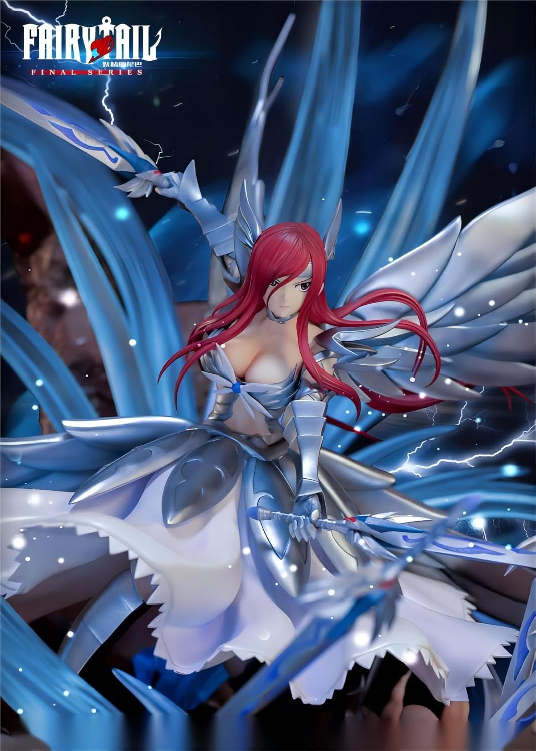 フェアリーテイル エルザ・スカーレット 1/6スケール 塗装済み完成品フィギュア FAIRY TAIL」より“幽絶の鎧”を着たエルザがフィギュア化！ 本日5月17日