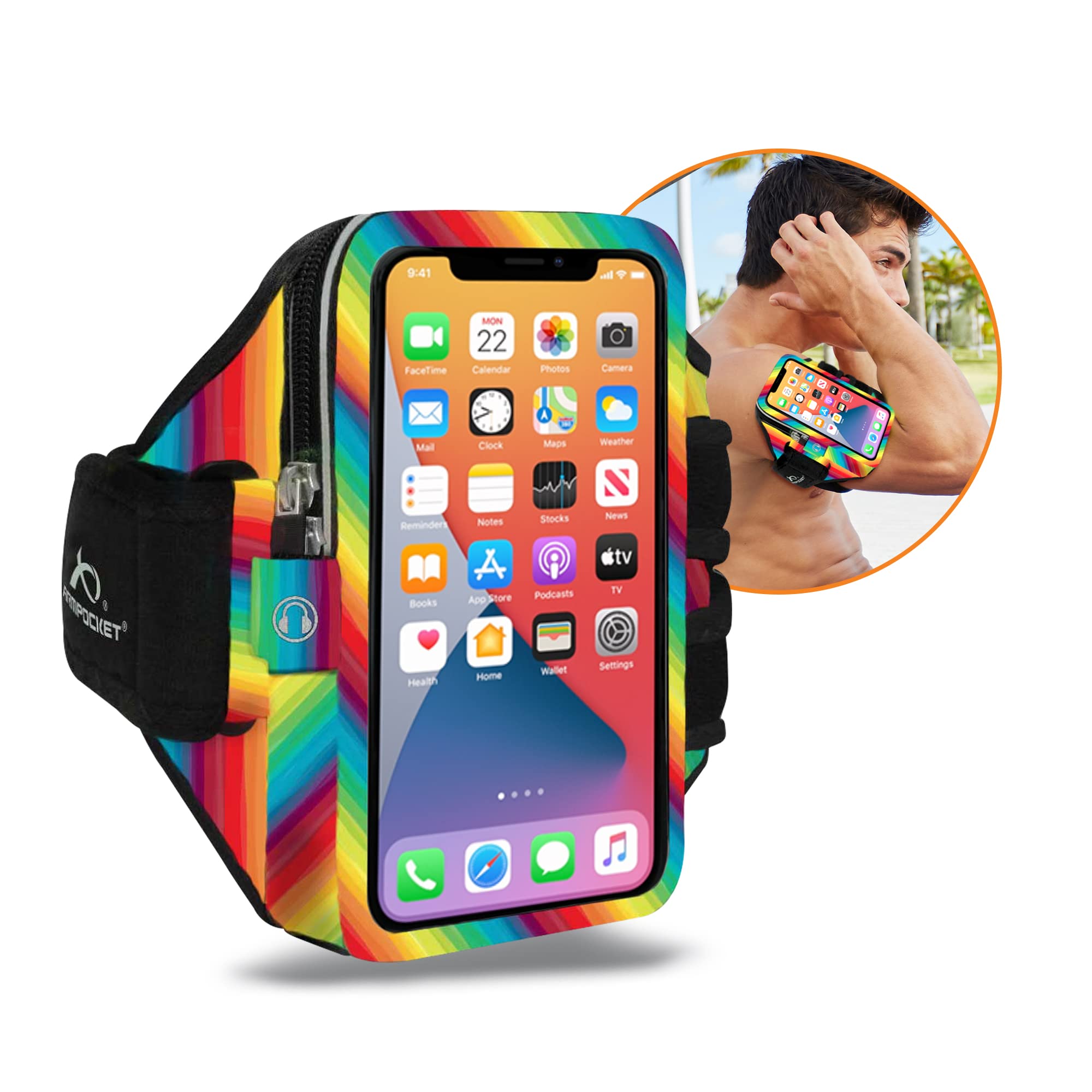 Armpocket Ultra I 35 Arm Band Cell Phone Holder Walking