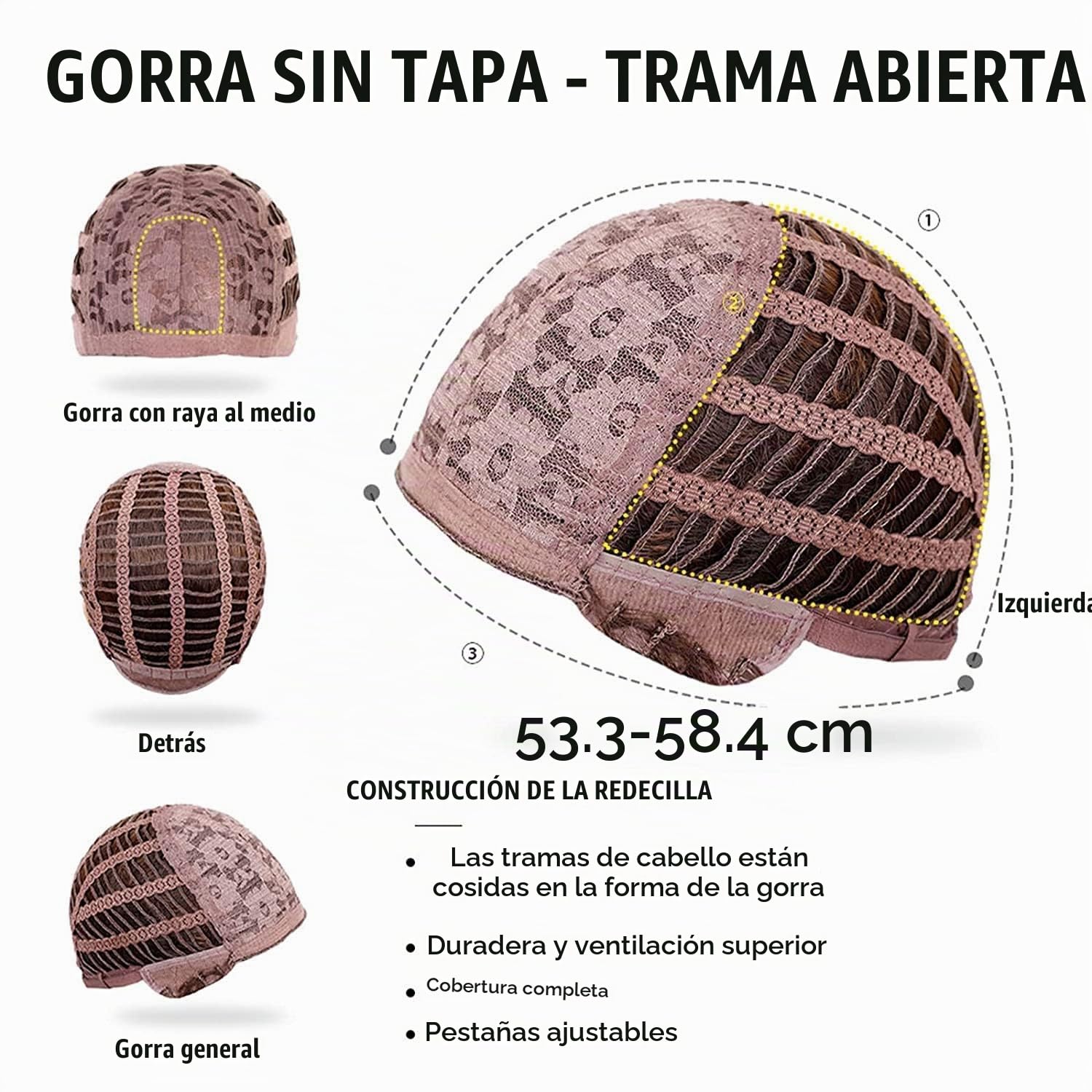 HAIRCUBE recto y corto encanto Bob lleva peluca para mujeres fiesta de fibra sintética resistente al calor natural/juego de roles/ropa/peluca diaria (Marrón)