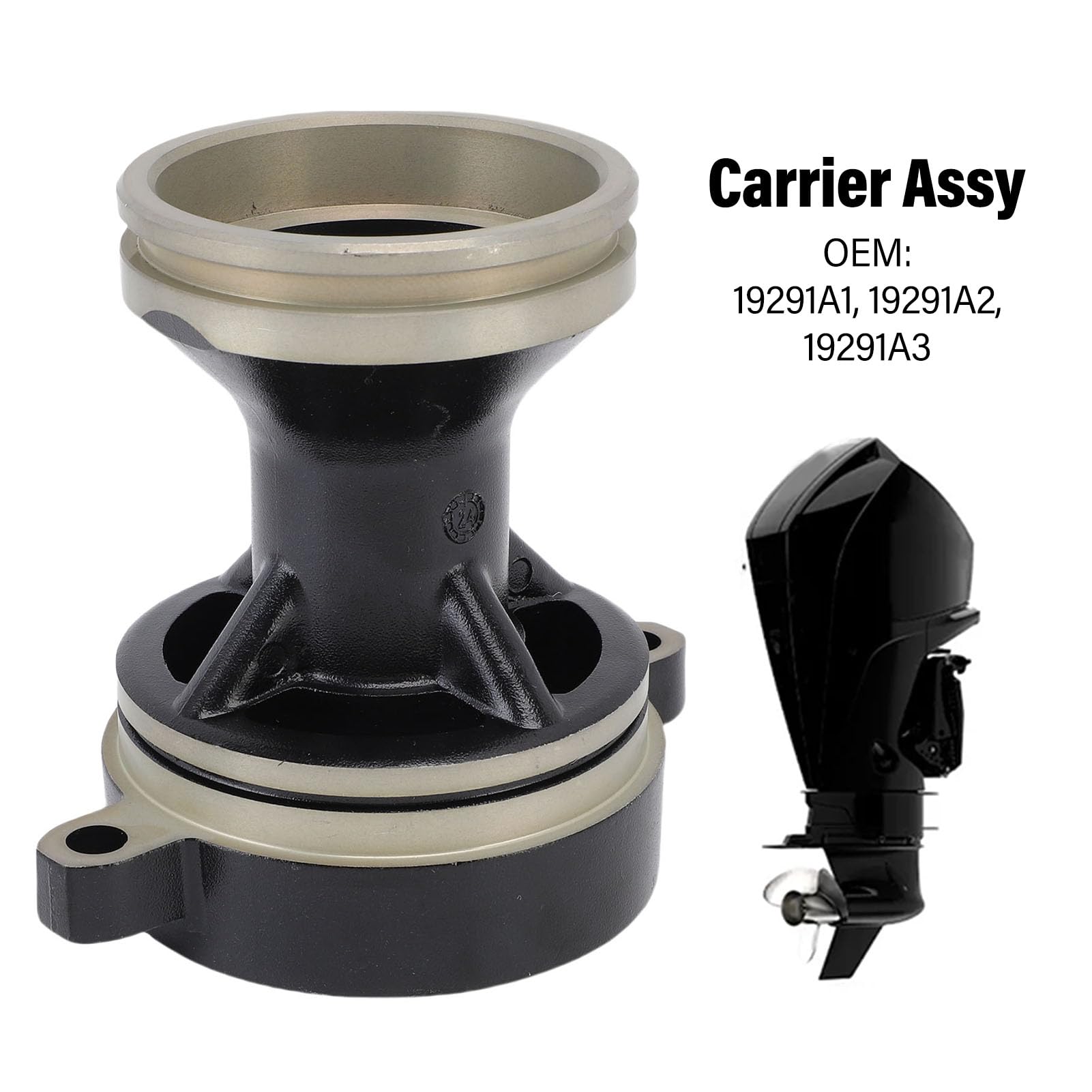 Bearing Carrier Assy 19291A3 per Motori Fuoribordo MERCRUISER, Durata Superiore Facile Sostituzione, per Gli Appassionati di Barche Marine