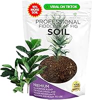 Vista 1 de Tierra para Plantas de Interior de Higuera de Hoja de Violín Mezcla Premium Multiusos Grande 2.2 Cuartos Lista para Usar en Plantas