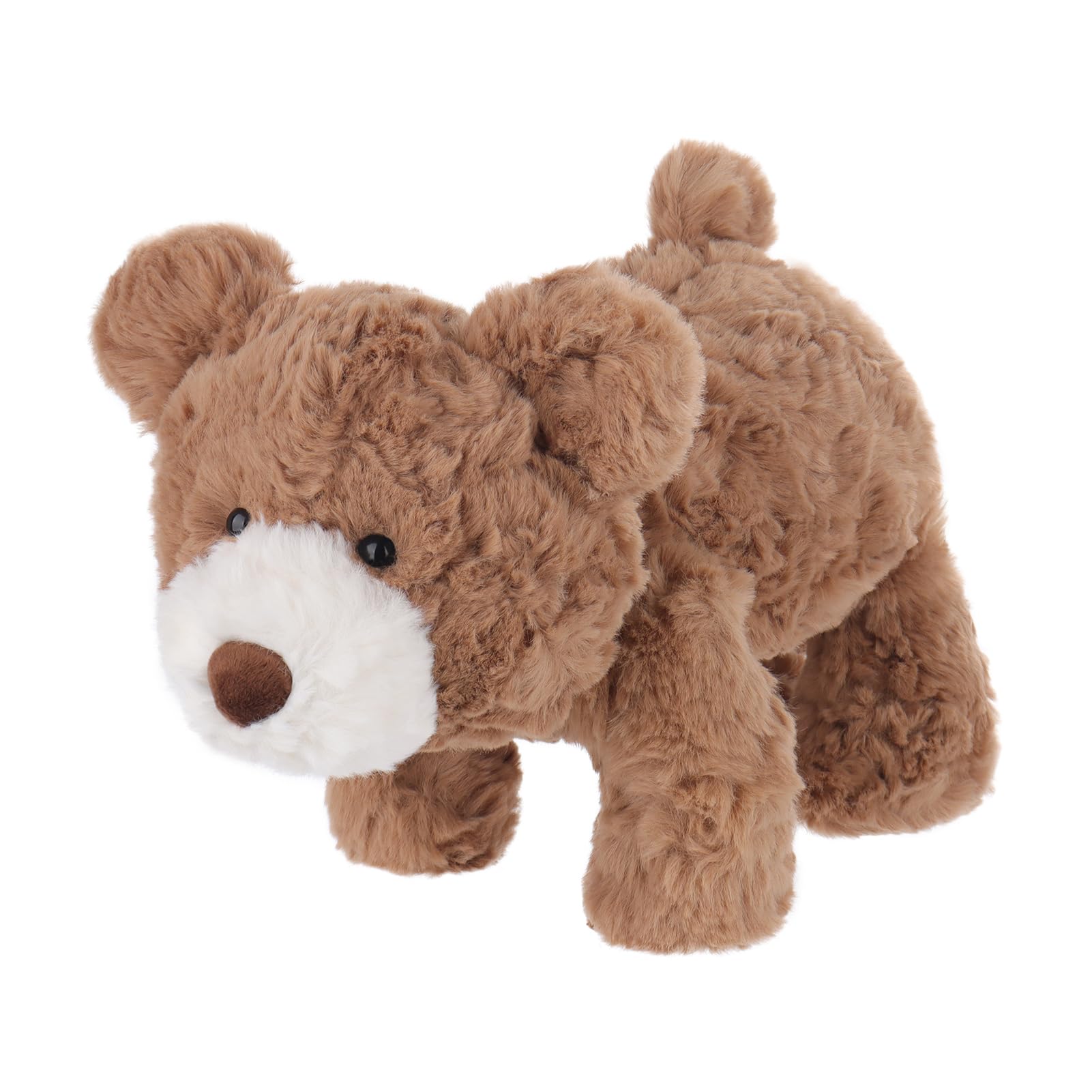 Apricot Lamb Orsetto Peluche Flower Bear In Morbida Fibra, Colore Rosa E Viola, Giocattolo Per Neonati E Bambini, Regalo Di Nascita - 3