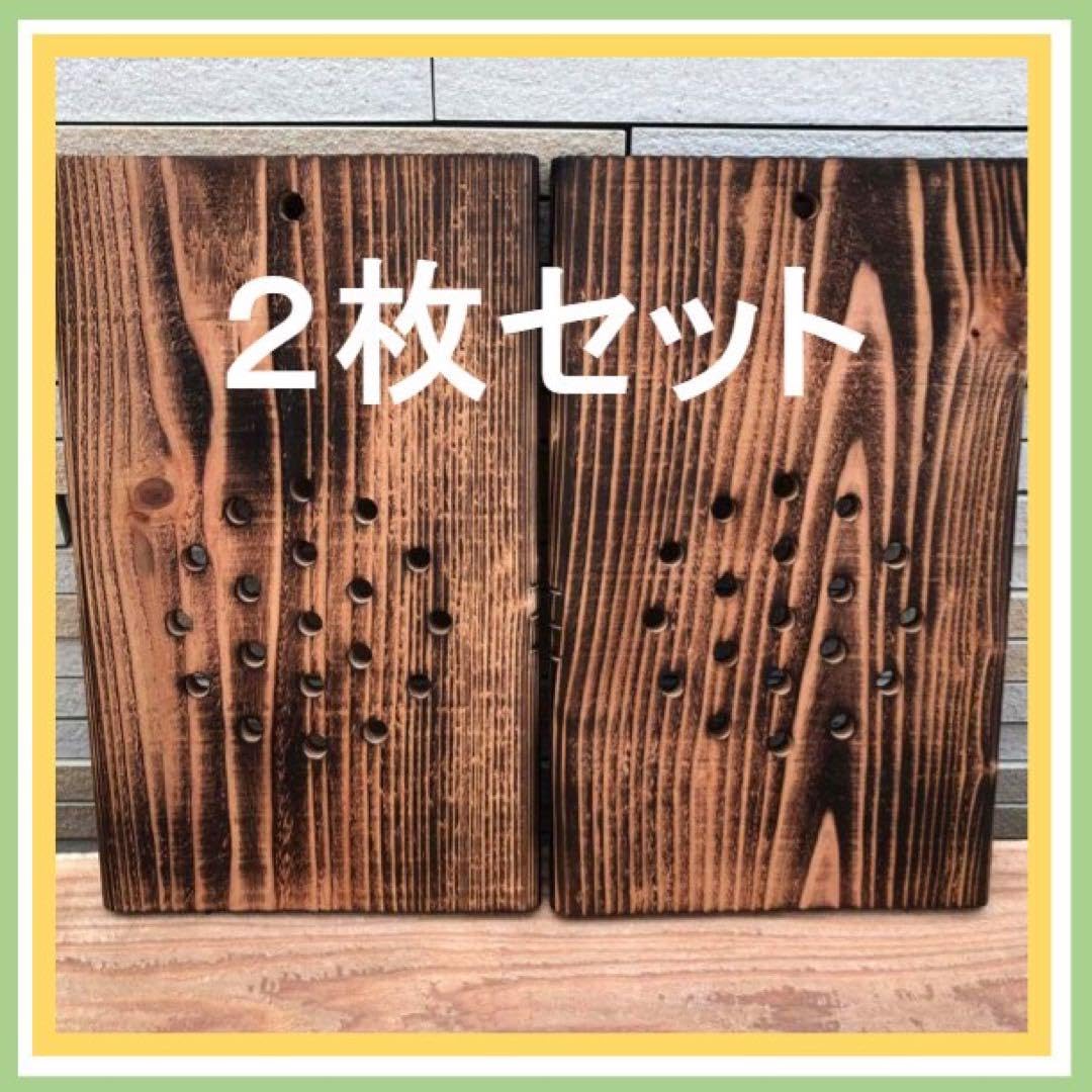 Amazon.co.jp: ꧁ 着生板 2枚セット ꧂ 観葉植物 ビカクシダ コウモリ