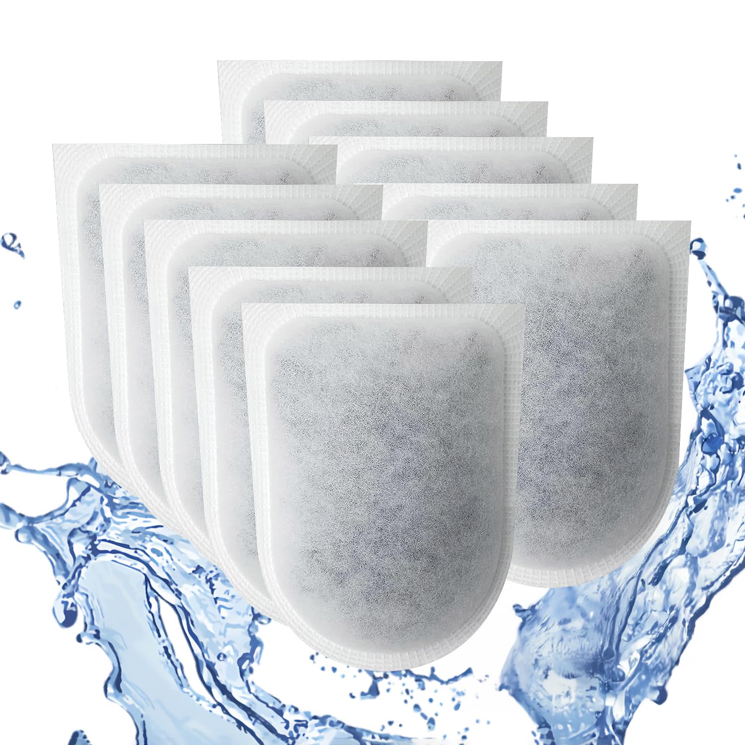 Yoolight 10 Packs Carbon Filter Cartridges for Tetra EasyCrystal Filter Pack C600, Replacement Filter Cartridges for Tetra EasyCrystal
