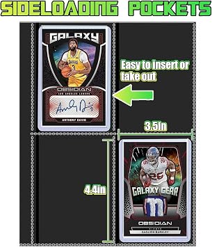 160 Pockets Toploader Binder, Trading Card Binder Zippered Album Holds 3x 4 35PT Toploaders, PU Leather Top Loader Binder with Ringless Double-Sided Pockets for Cards in Toploaders (White)