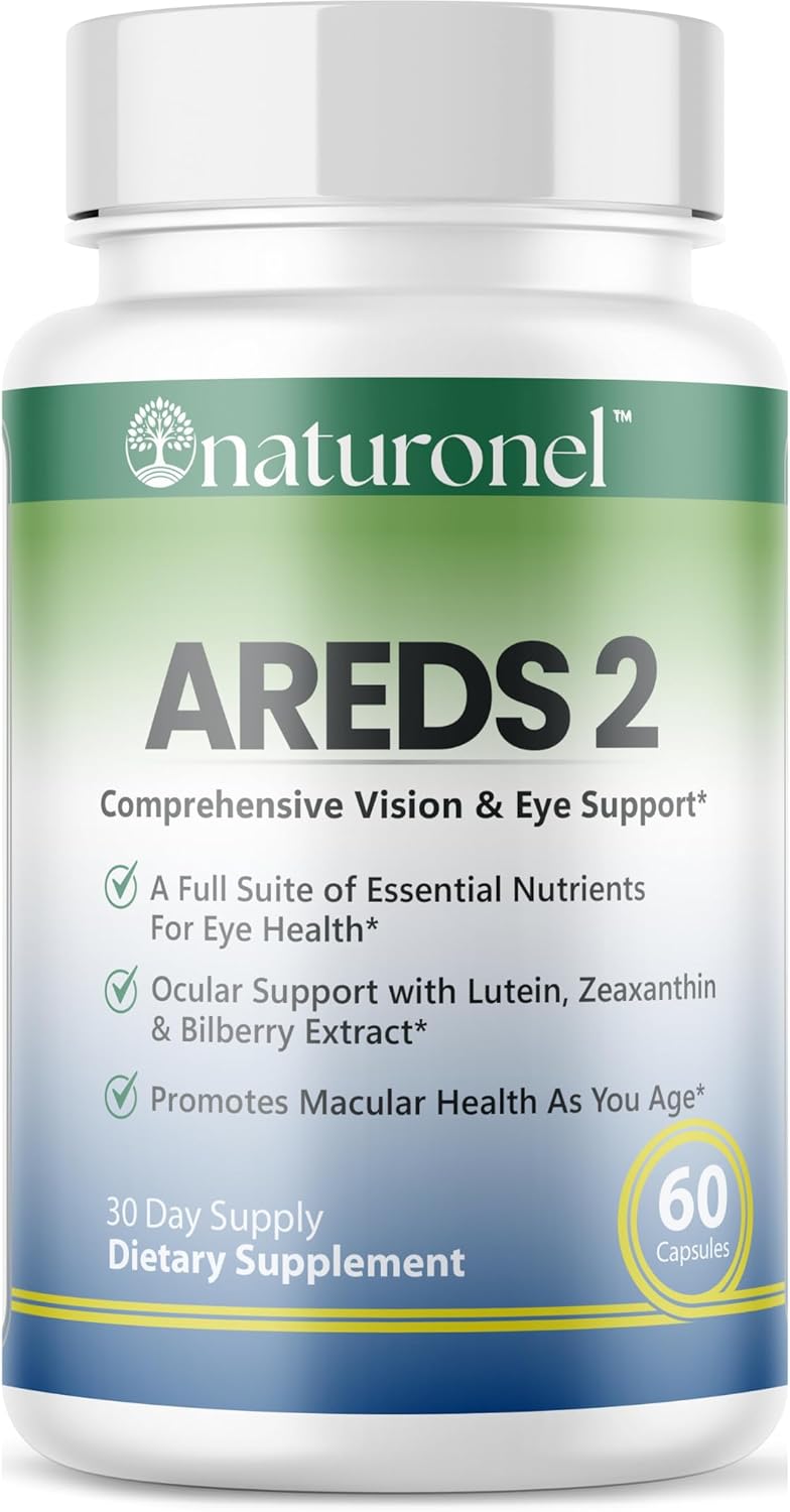 Areds 2 Formula – Eye Health Vitamins for Adults Over 50 | Lutein, Zeaxanthin, Bilberry, Eyebright | Eye Vitamins for Seniors | Ultimate Eye Support – All Reds 2 Eye Vitamins (3 Bottles)