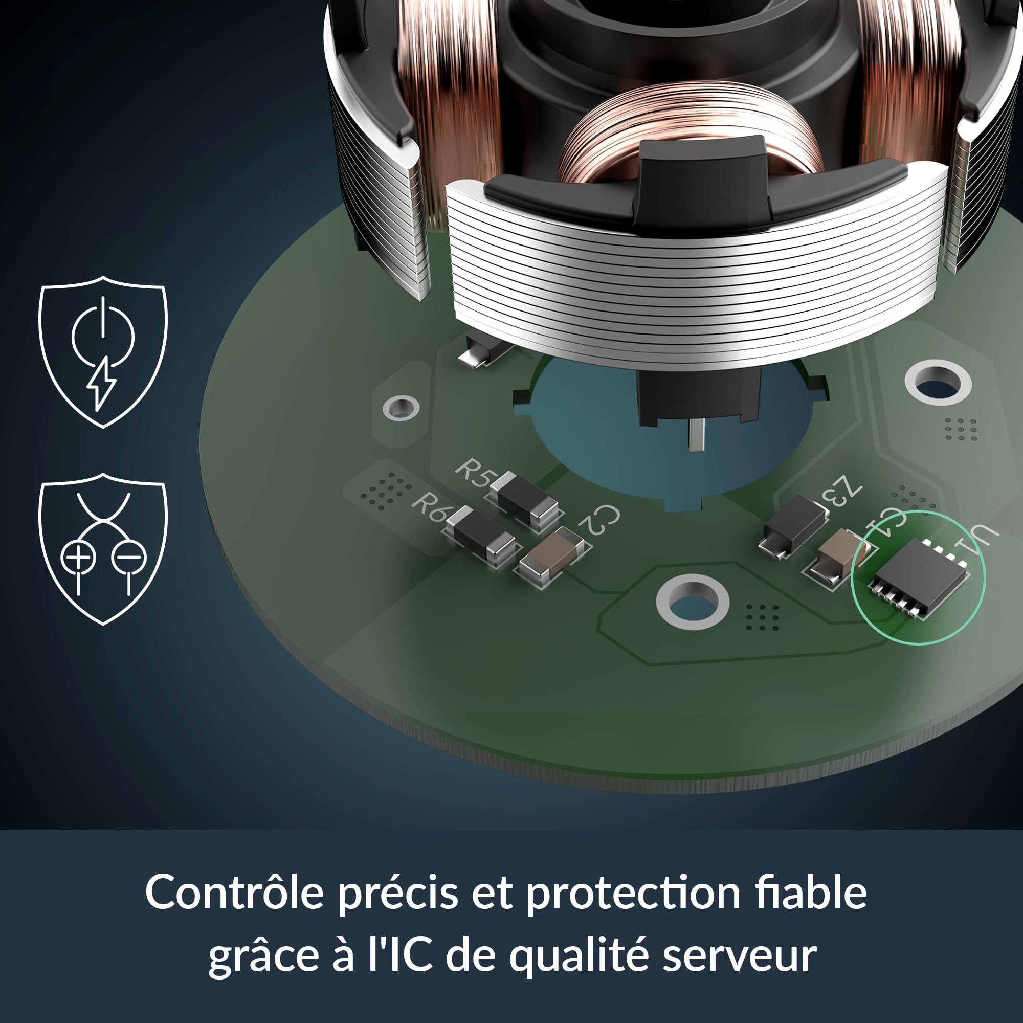 ARCTIC P12 Pro Reverse – 3 Pack – 120 mm Najwyższej jakości wentylator rewersyjny z rozdzielaczem, Wentylator PWM z rozgałęźnikiem kabla Y, 500-3000 rpm, 0 rpm <5% PWM, FDB, 4-Pin - Czarny