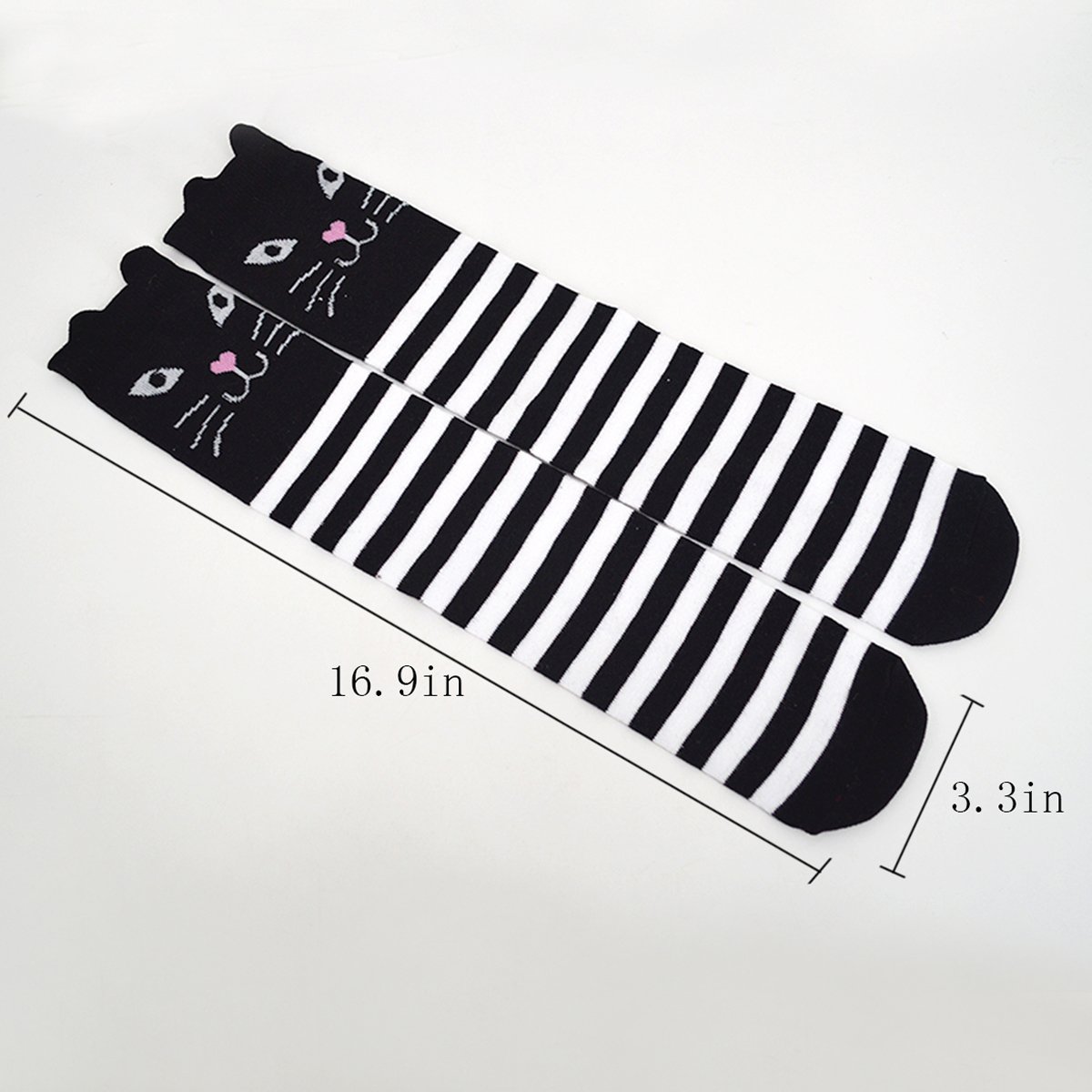 Adela Boutique 5 Pairs Kids Cartoon Crew Socks Anti Slip Soft Cotton Socks (Multicoloured, one size)