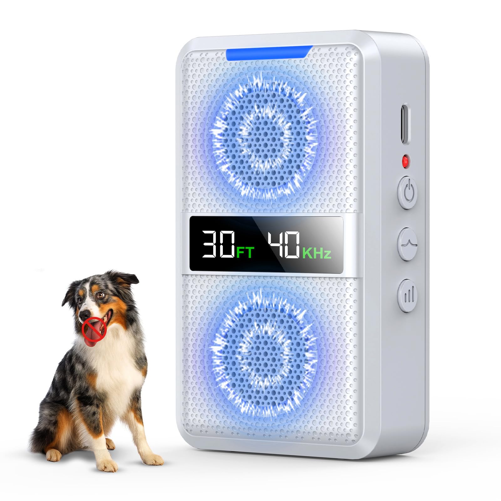 Dispositivo deterrente per l'abbaio del cane, dispositivo