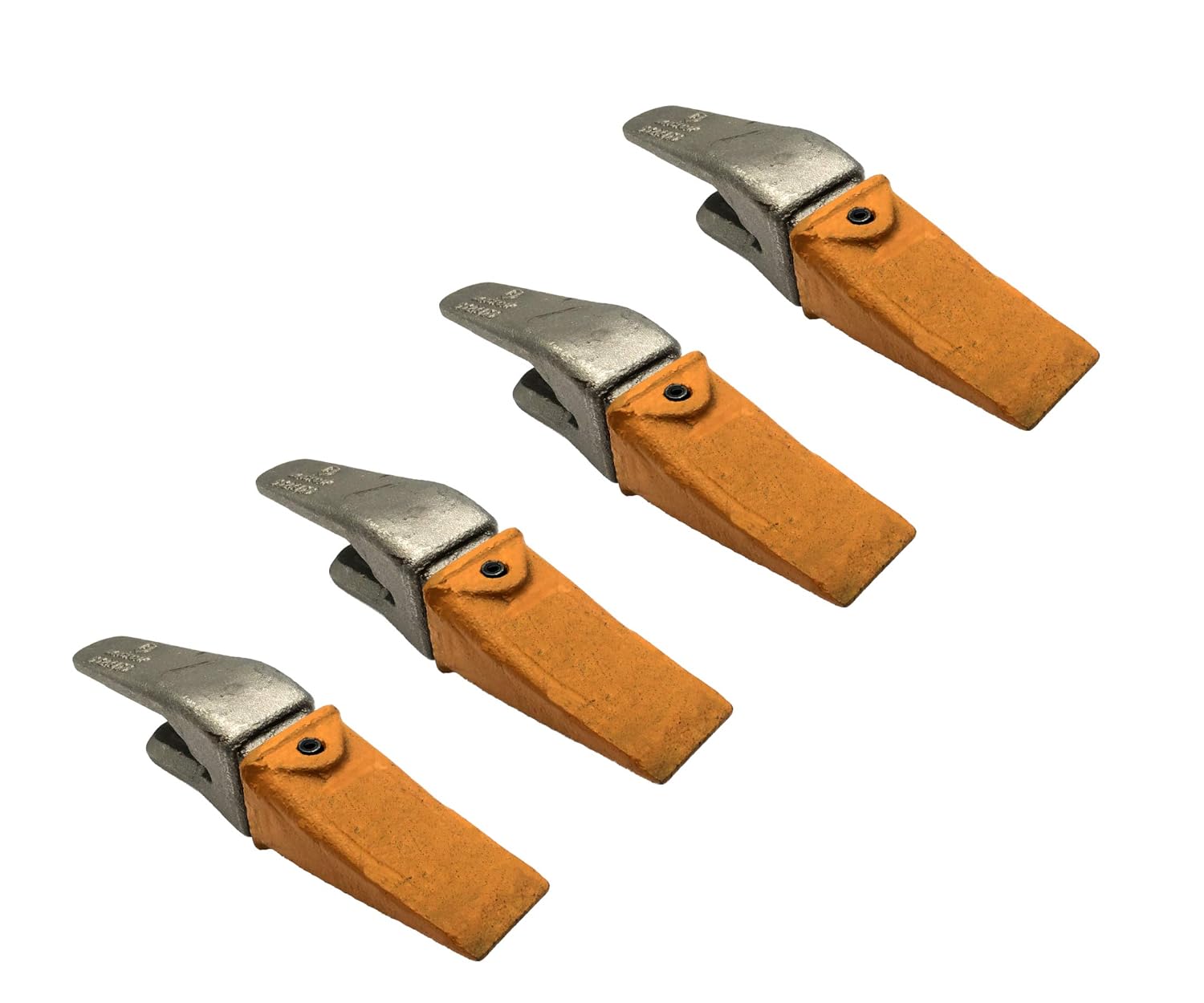 Excavator/Backhoe Bucket Weld-On Shank, Tooth & Pin - 552X156 Shank, X156 Dirt Tooth, P156 Pin Assembly (1)