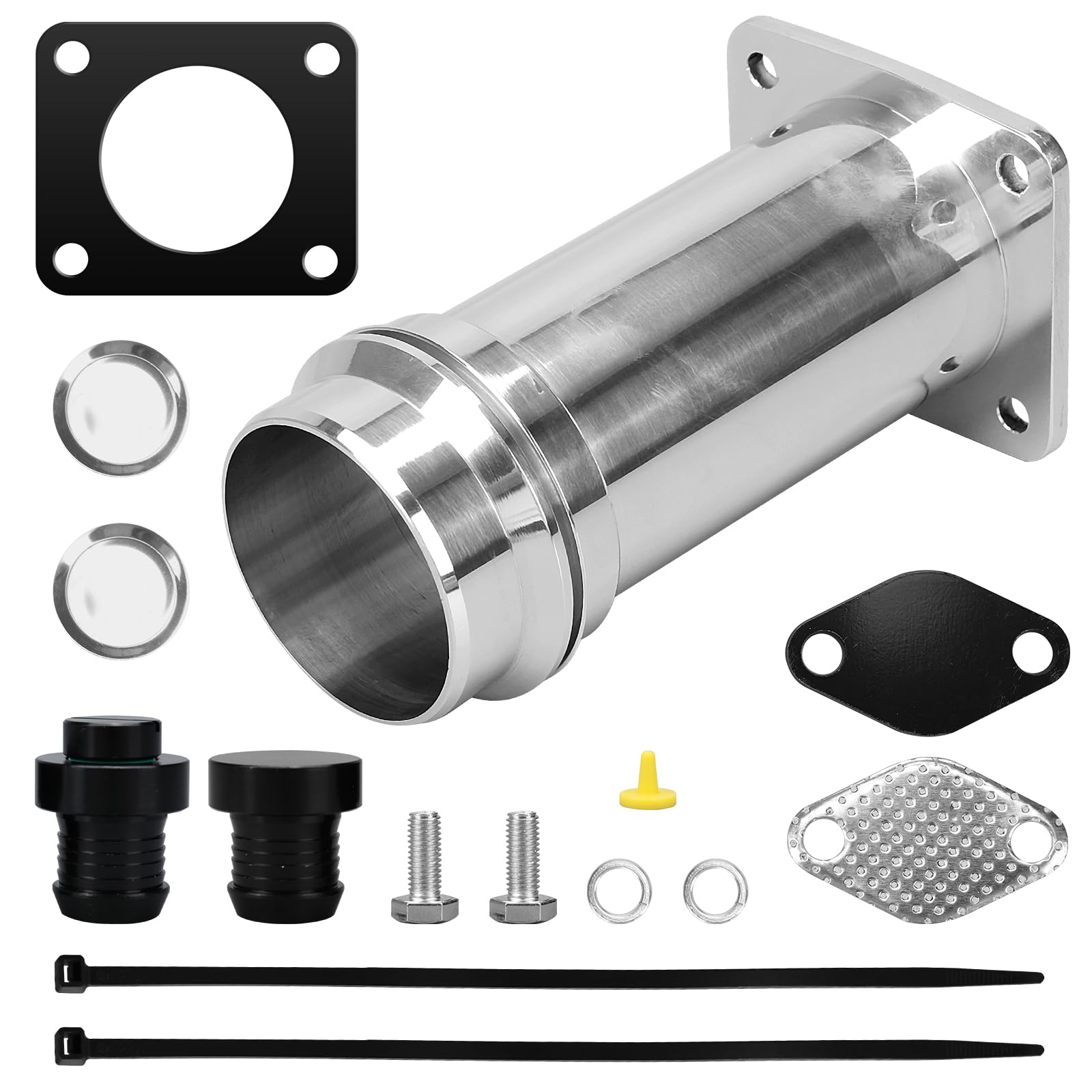 Kit de Suppression Vanne EGR Compatible avec BMW 1er E87 3er E90 E91 E92 E93 5er E60 E61 7er E65 E66 X3 E83 X5 E53 E70 X6 E71 avec Moteurs 2.0 2.5 3.0 M47N2 M57N2 11717792077