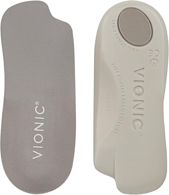 Vionic Relief 3/4 Length Unisex Orthotic Insole | VIO Motion Technology with Contoured Arch Support & Deep Heel Cup | Shock-Absorbing Insoles for Plantar Fasciitis & Heel Pain Relief | Medium