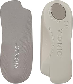 Vionic Relief 3/4 Length Unisex Orthotic Insole | VIO Motion Technology with Contoured Arch Support & Deep Heel Cup | Shock-Absorbing Insoles for Plantar Fasciitis & Heel Pain Relief | Medium