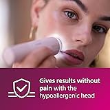 Philips Facial Hair Remover 5000 Series, Personal Groomer for Women, Cordless and Compact, with Hypollergenic Head, Gentle and Quick Facial Hair Removal, Easy Finishing Touch-Ups, Model BRR454/00 - 3