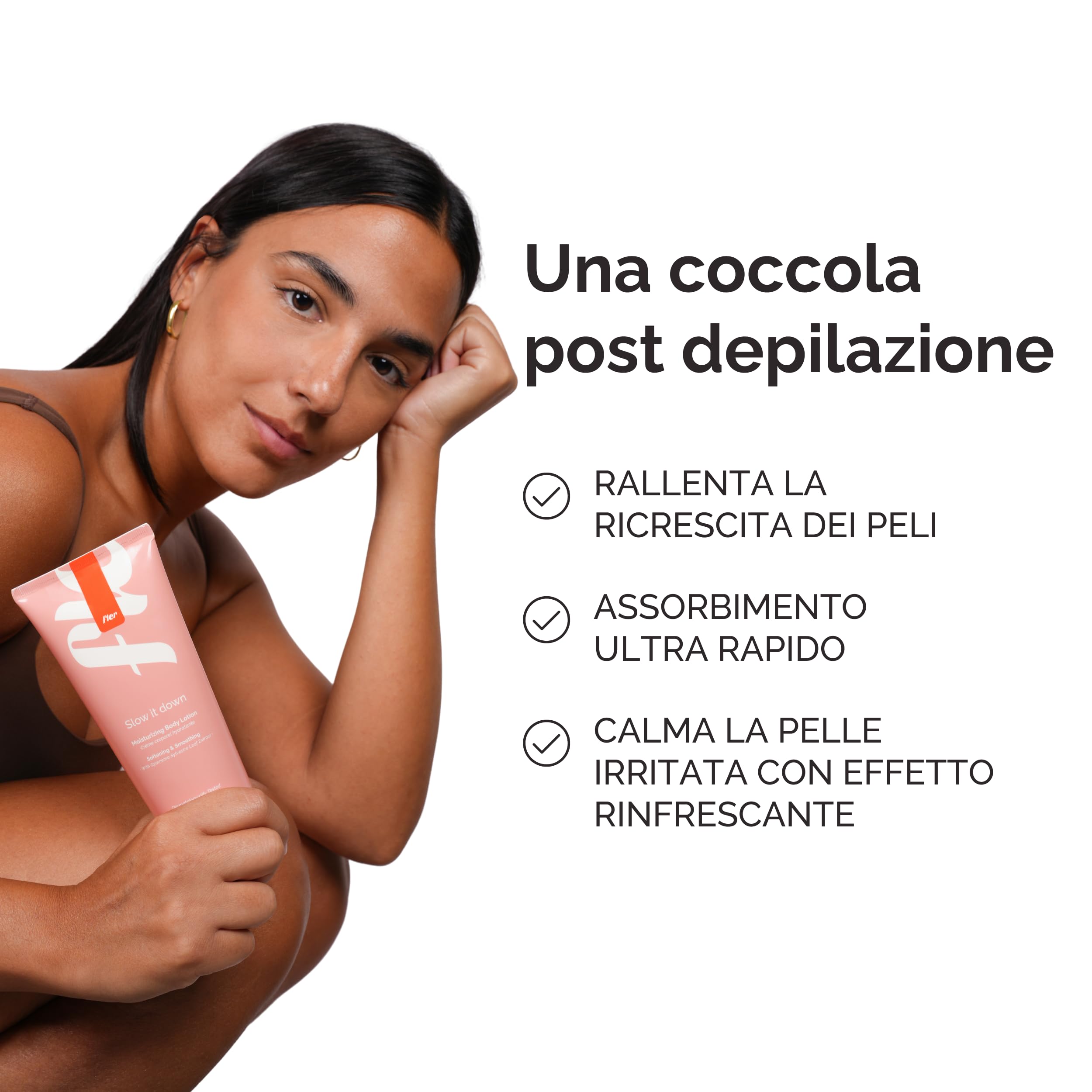 Fler Smooth Skin Set - Maquinilla de Afeitar para Mujer con Soporte y 2 Recambios, Maquinillas Unisex, Set con Mousse Depilatoria y Crema Corporal Calmante, Cuchilla con Aloe Vera (Lila, Crema 200 ml)
