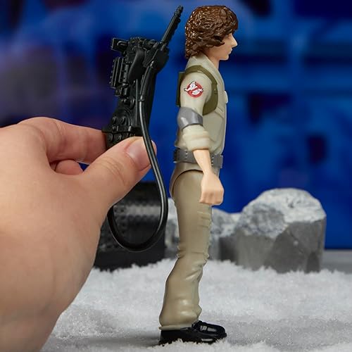 Miniatura 4 de GHOSTBUSTERS Fright Features Trevor Spengler Figura de acción con Ecto-Stretch Tech Slimer Ghost Toy Accessory, juguetes para niños a partir de 4