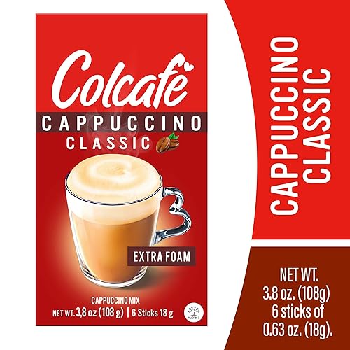 Miniatura 20 de Colcafe Instant Mocca Cappuccino, 6 sticks per pack, Pack of 2
