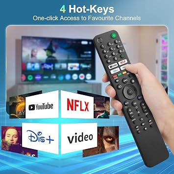 for Sony Bravia TV Remote Control, Universal for All Sony Smart TVs