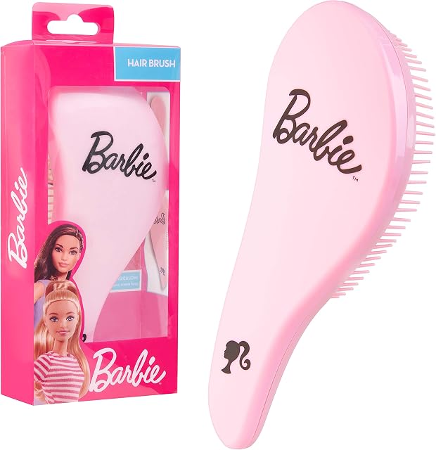 Barbie Hair Brush for Girls - Detangle Hair Brush - Girls Gifts