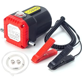 12V 60W Diesel Pump Oil Pump Fuel Transfer Pump Electric Oil Suction Pump with Hoses