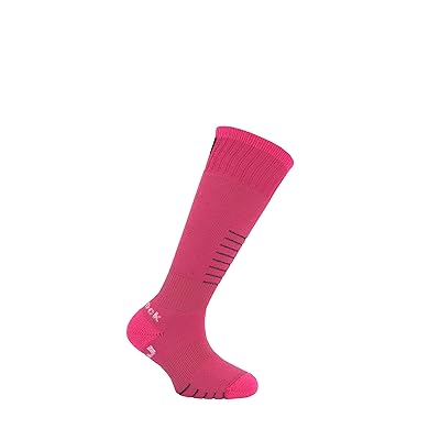 Eurosock Snowbase Ski/Board Jr. 2 Pack (Toddler/Little Kid/Big Kid) Quarter Length Socks Shoes Magenta