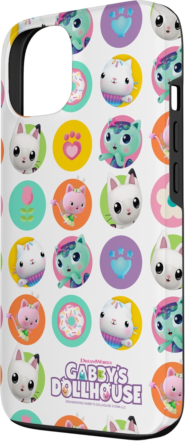 DreamWorks Gabby’s Dollhouse Cats All over Case for iPhone 13