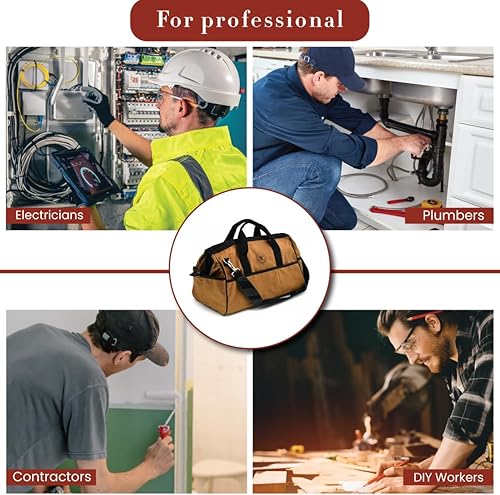 Vista 6 de Style n Craft 9-Pocket Carpenter’s Nail and Tool Pouch