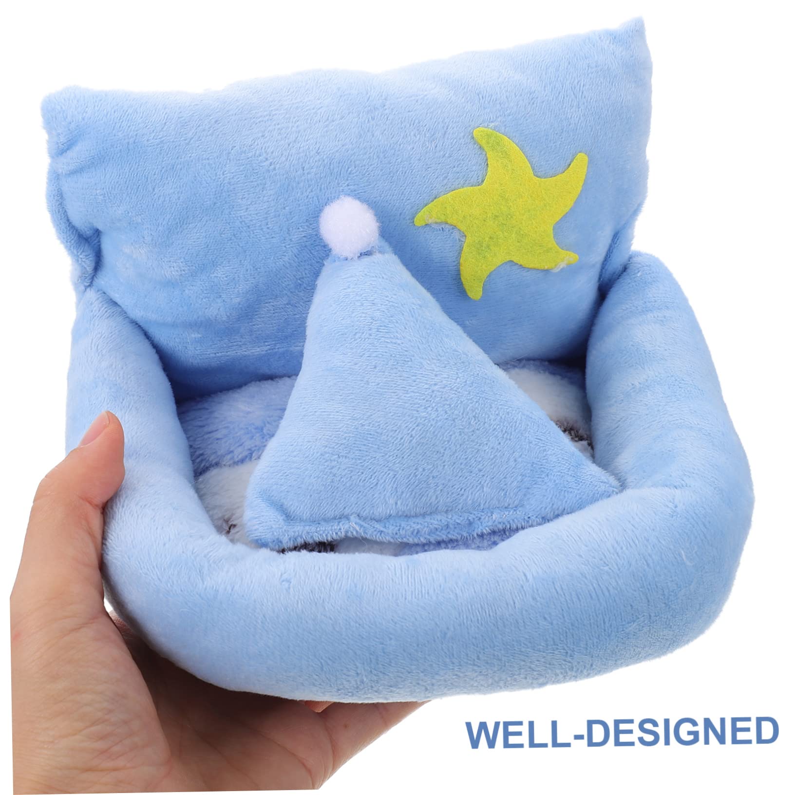 DOITOOL 3stücke Kuschelnest Für Kleintiere Weiches Schlafbett Für Hamster Meerschweinchen Und Andere Haustiere Warmes Versteck Aus Plüsch Für Wintermonate Für Gemütliche Ruhezeiten