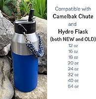 Vista 5 de Gearproz Tapa de popote para Hydro Flask Kit de repuesto de accesorios de botella de boca ancha para hidrofrask, Thermoflask, Simple Modern, tapas