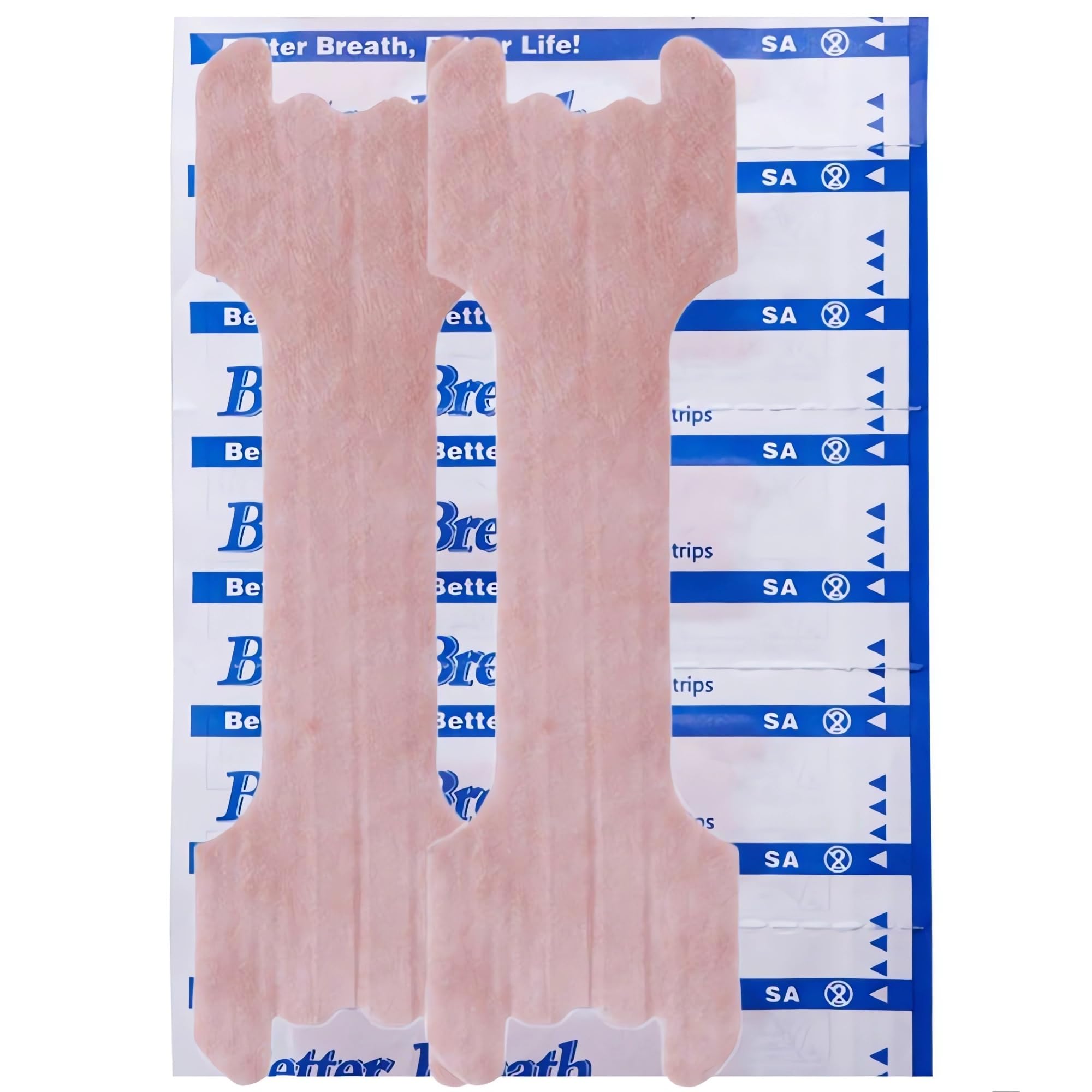 200 Pieces Nasal Strips Breath Easy Anti Snoring Strips for Reduce Snoring,Anti Snoring Improve Sleeping（66mmX19mm）