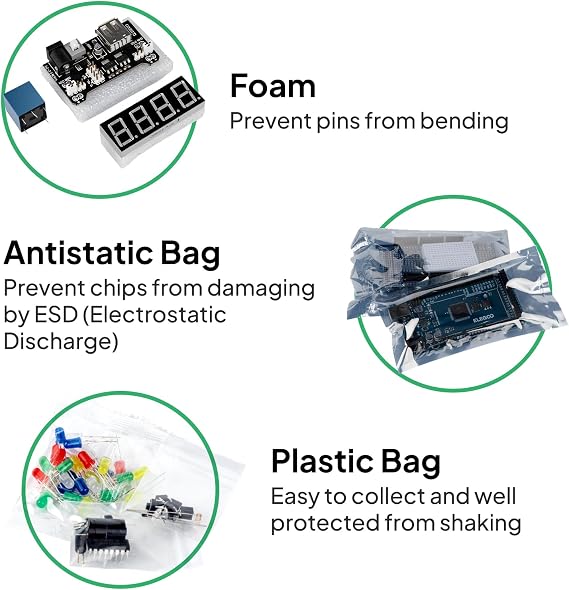 ELEGOO Mega 2560 R3 Project Basic Starter Kit Compatible with Arduino