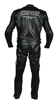 Amazon | シンプソン(SIMPSON) レザーパンツ BK LW SLP-3111