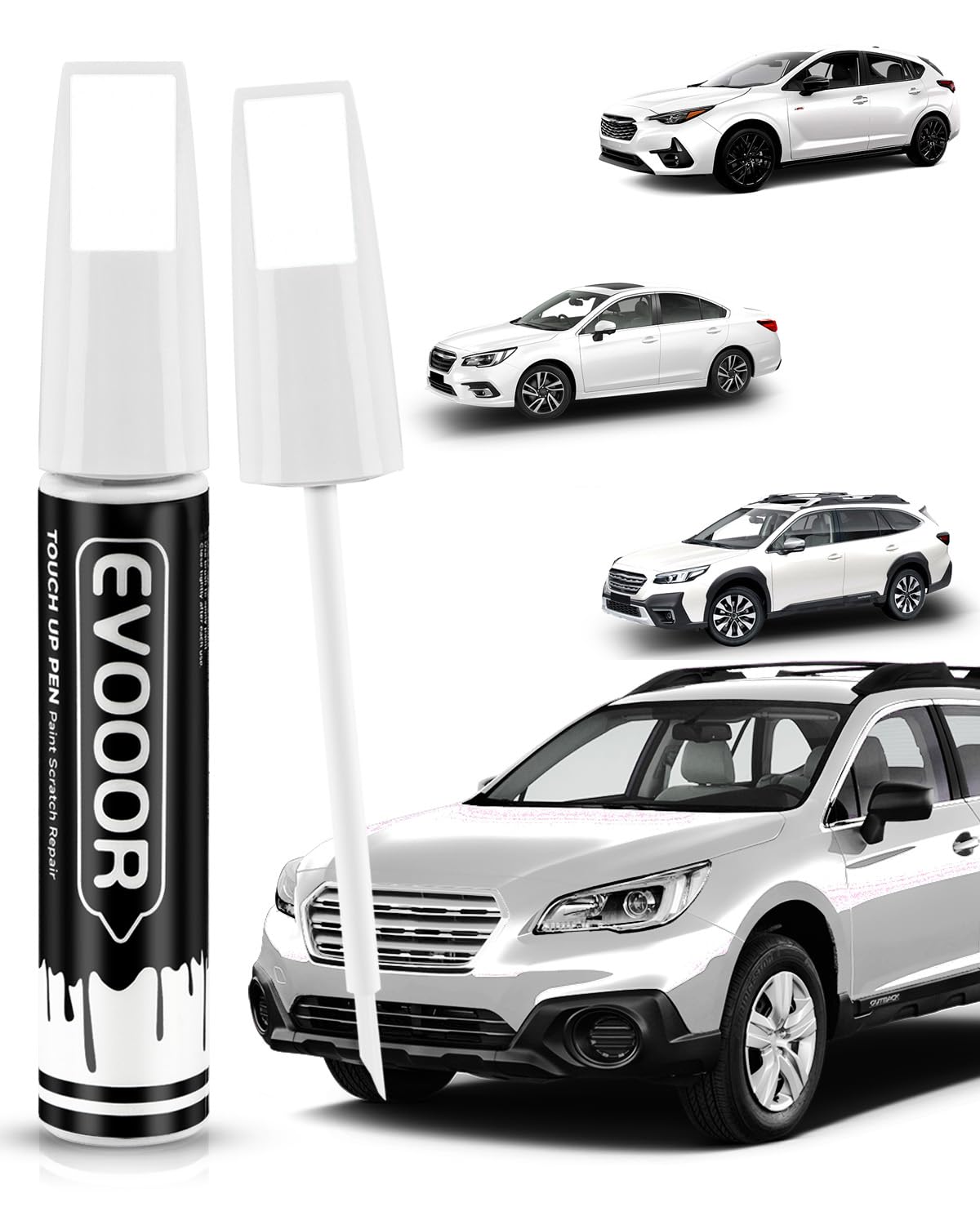 Amazon.com: EVOOOR K1X Crystal White Pearl Tricoat Touch Up
